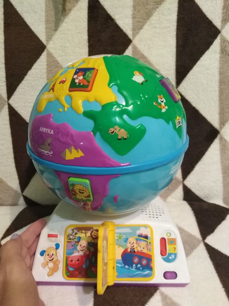 Globus interaktywny fisher price