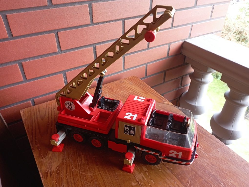 Playmobil wóz strażacki vintage, Fischer Price