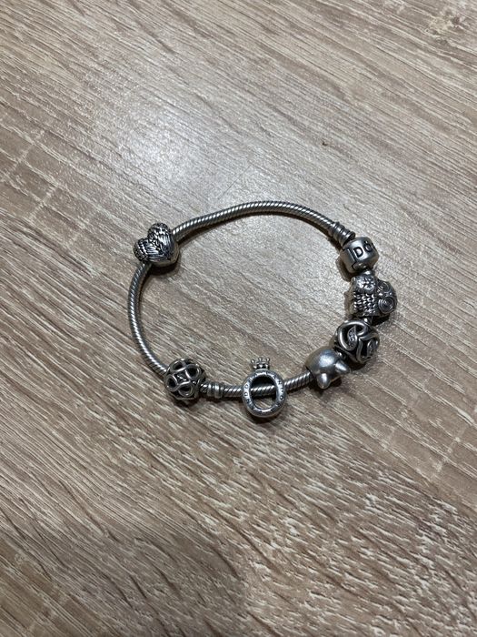 Браслет Pandora с шармами оригінал срібло