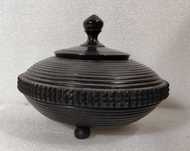 Caixa de madeira artesanato africano