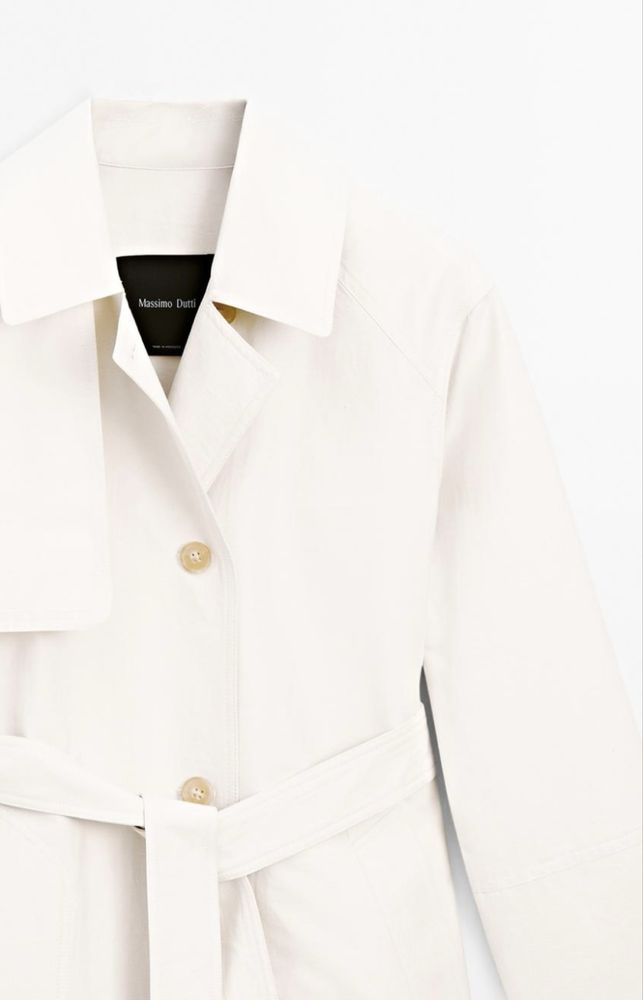 Тренч Massimo Dutti