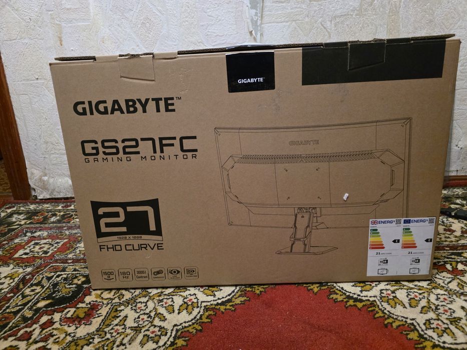 Монитор GIGABYTE GS27FC - 27" 180Hz