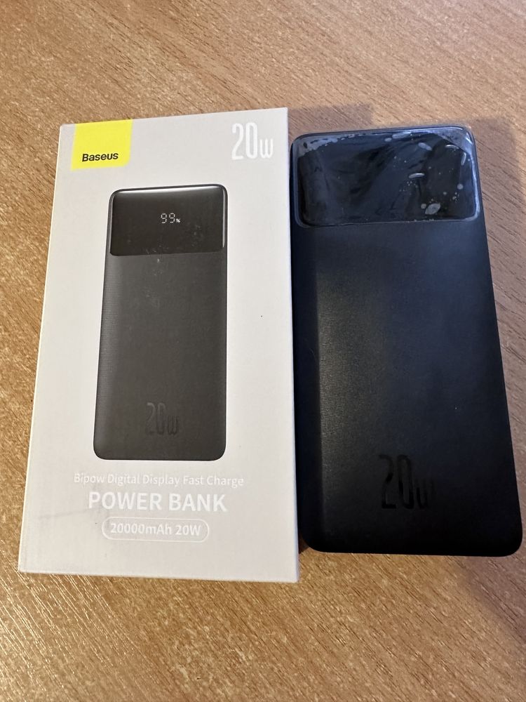 Новий павербанк Power Bank Baseus 20000 mAh 20W