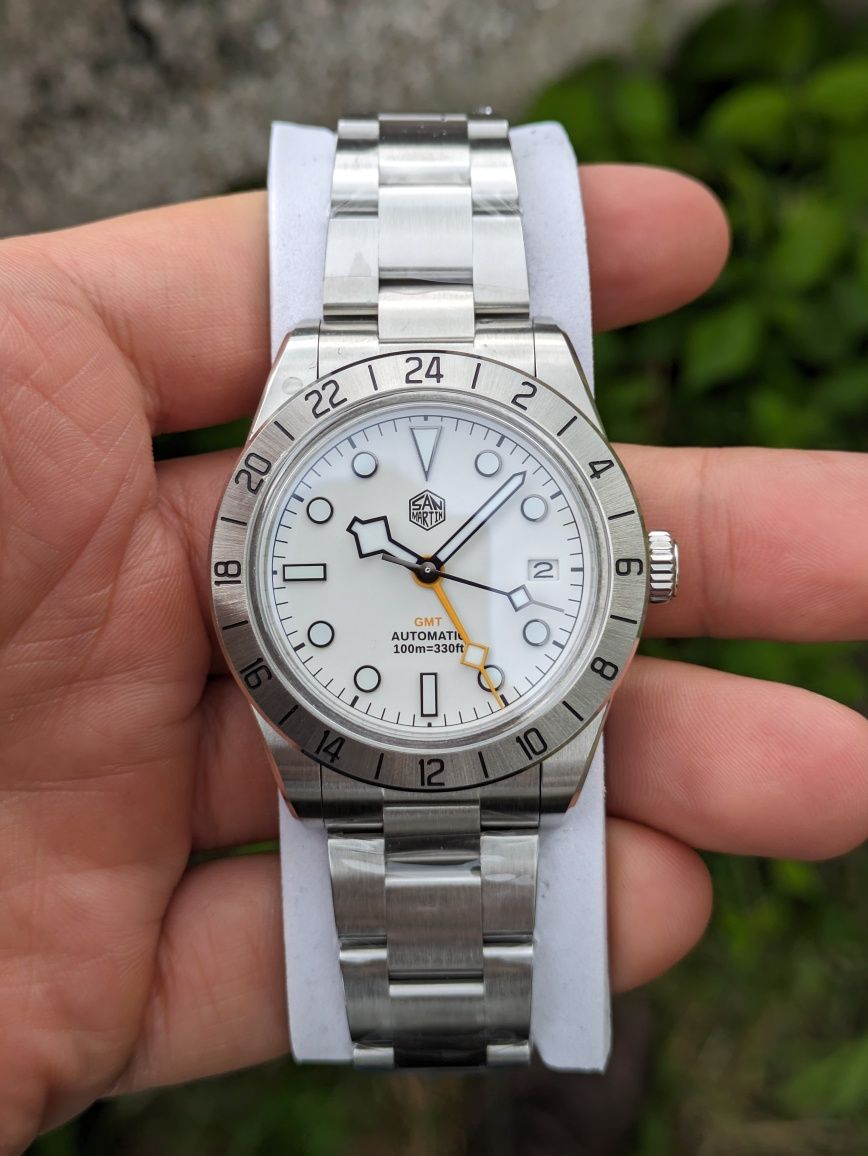 Zegarek San Martin Tudor NH35 szafir
