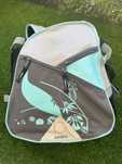 Mochila como nova para patins em linha