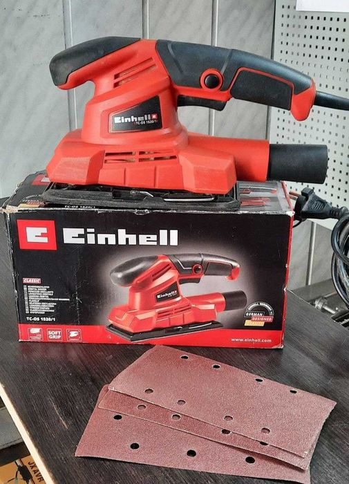 Вібраційна шліфмашина, віброшліфувальна машина Einhell TC-OS 1520/1