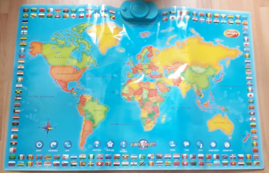 Interaktywna mapa świata