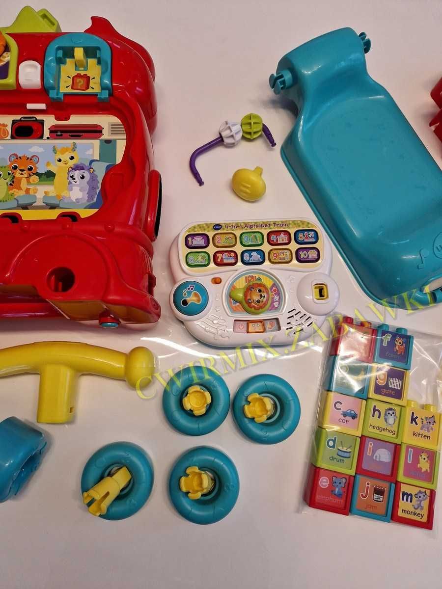 VTech POCIĄG edukacyjny 7w1 chodzik jeździk