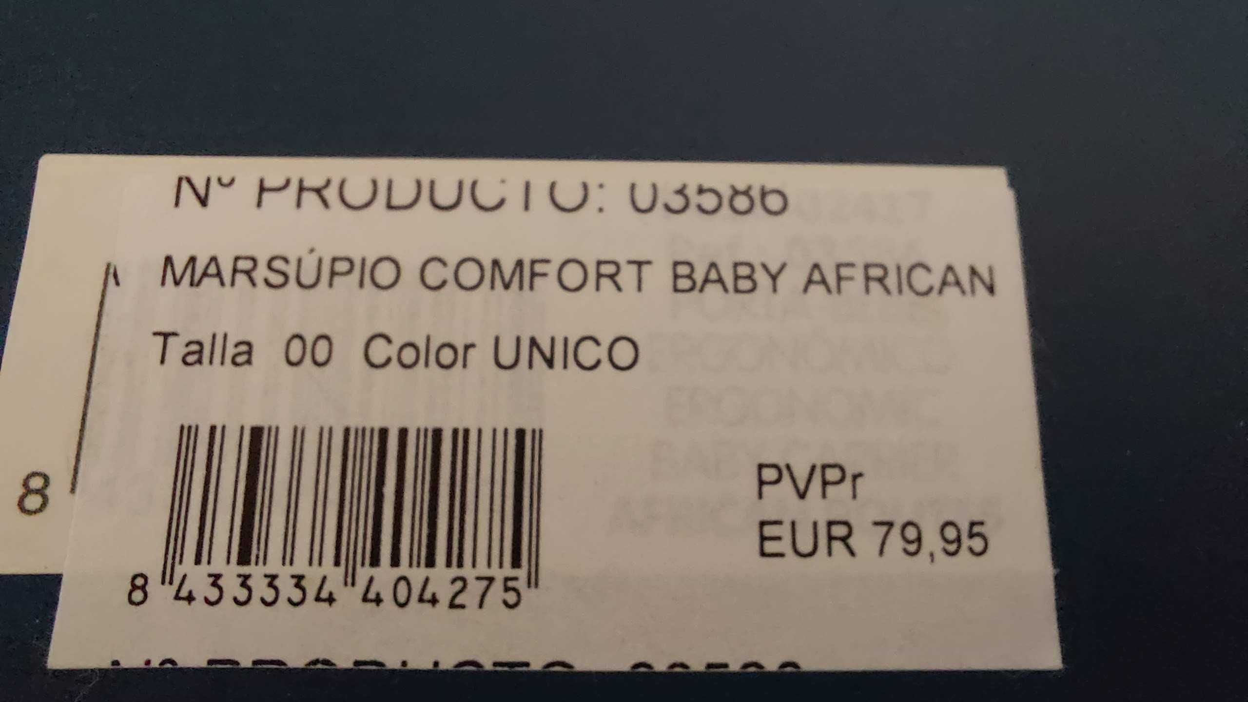 Marsúpio TUC TUC Comfort Baby African