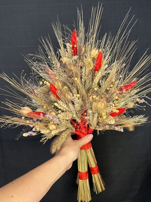 Солома для павука. Різдвяний павук