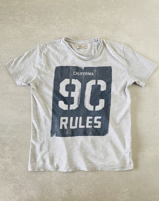 Zara T-shirt chłopięcy rozmiar 152 szary California