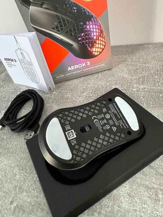 Миша SteelSeries Aerox 3 USB Onyx
