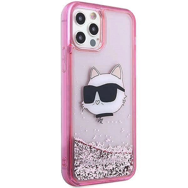 Etui Karl Lagerfeld Glitter Choupette Head na iPhone 12 / iPhone 12 Pr