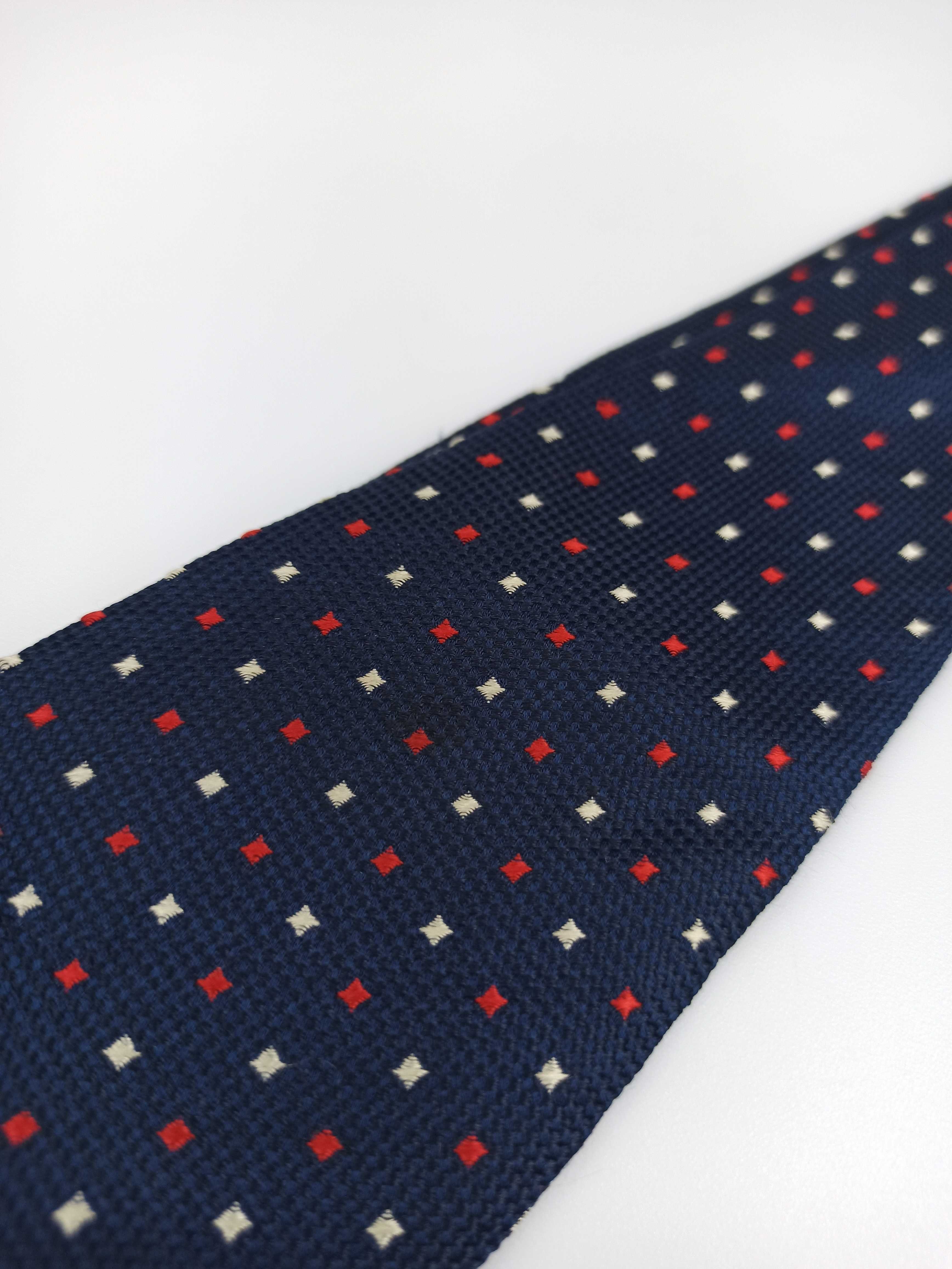 Argyle & Sutherland granatowy jedwabny krawat mpi65