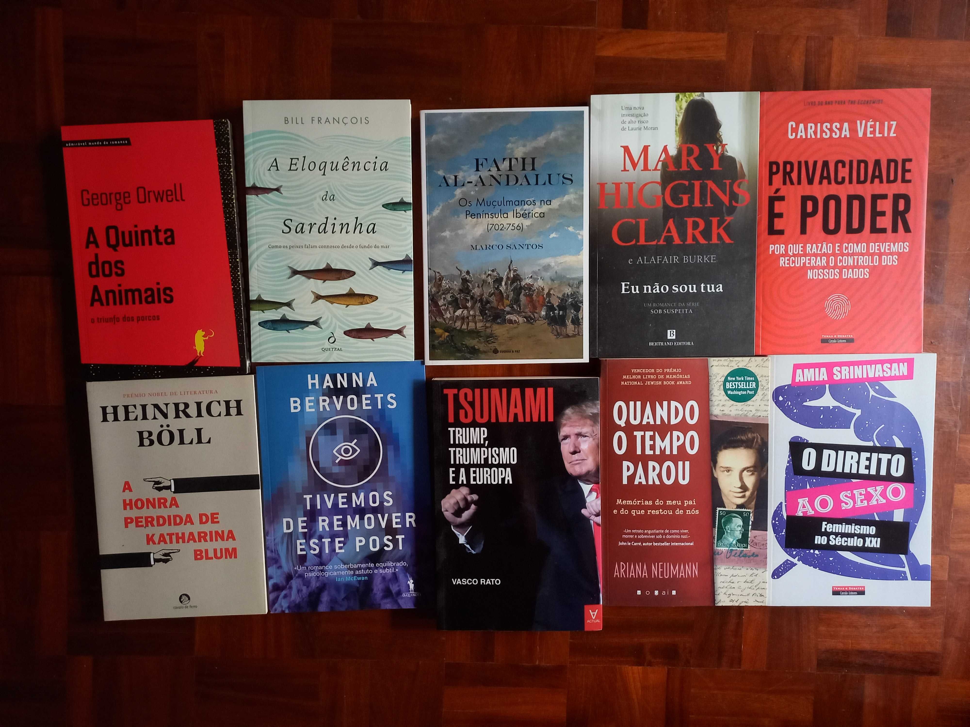Lote de 81 livros