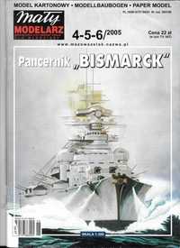 Mały Modelarz 4-5-6_2005 BISMARCK model 1:300