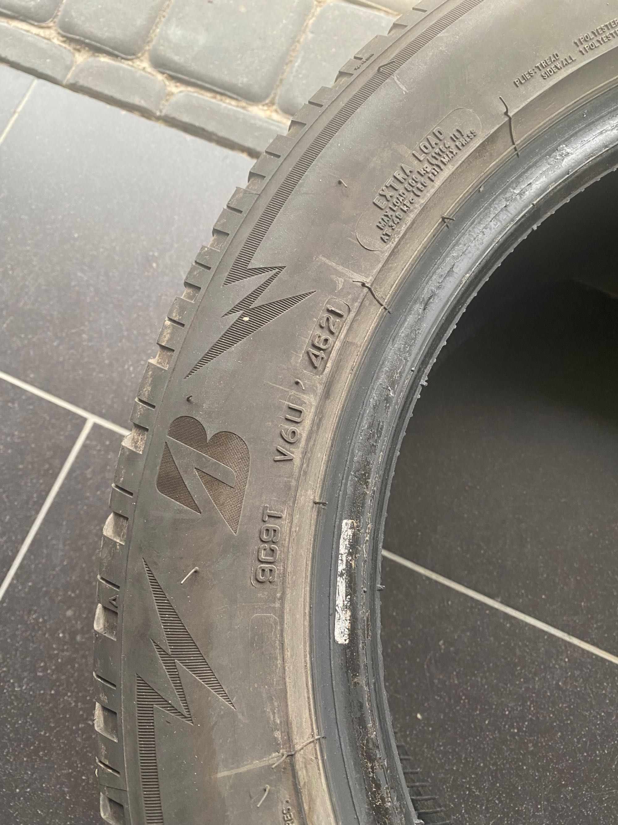 4x opony zimowe BRIDGESTONE BLIZZAK LM005 235/50R17 11.2021 dwie zimy