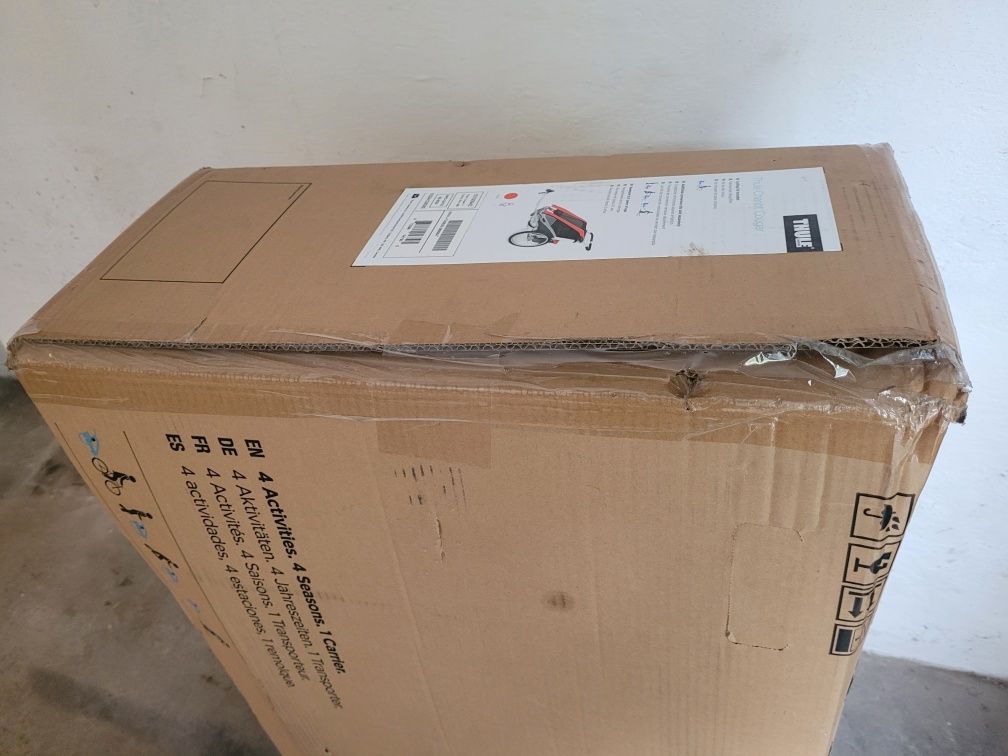 Przyczepka rowerowa Thule Chariot Cougar 1 os. NOWA