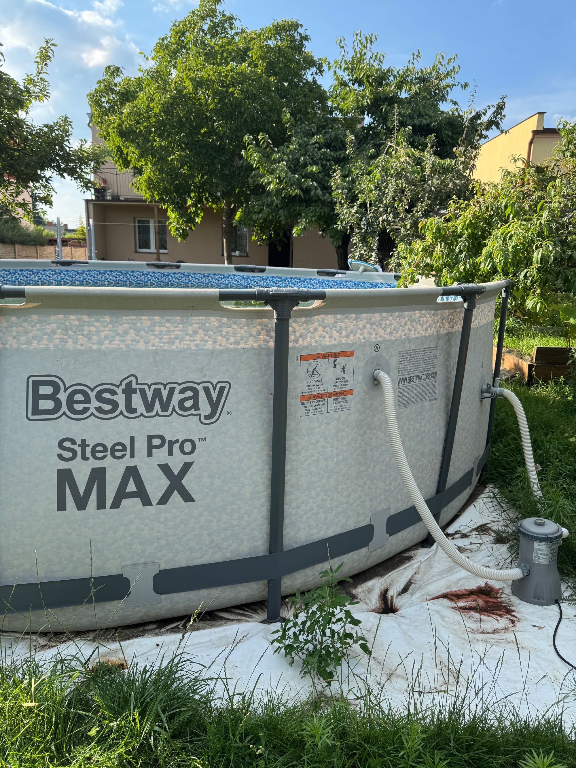 Basen bestway stelażowy 457x122 cm