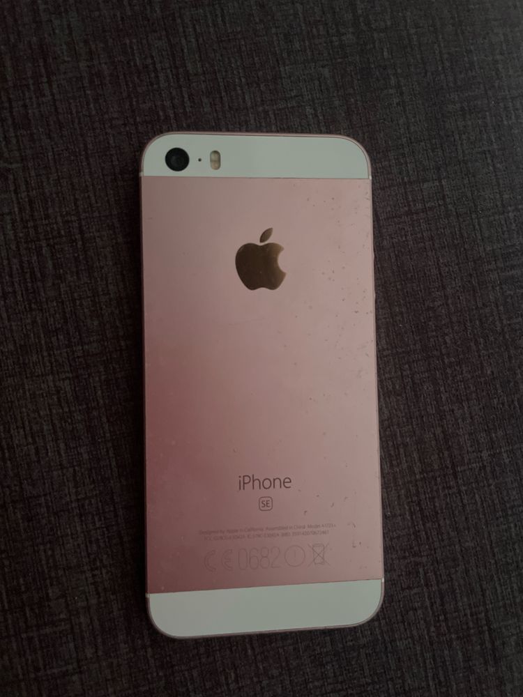 Iphone 5se cor de rosa