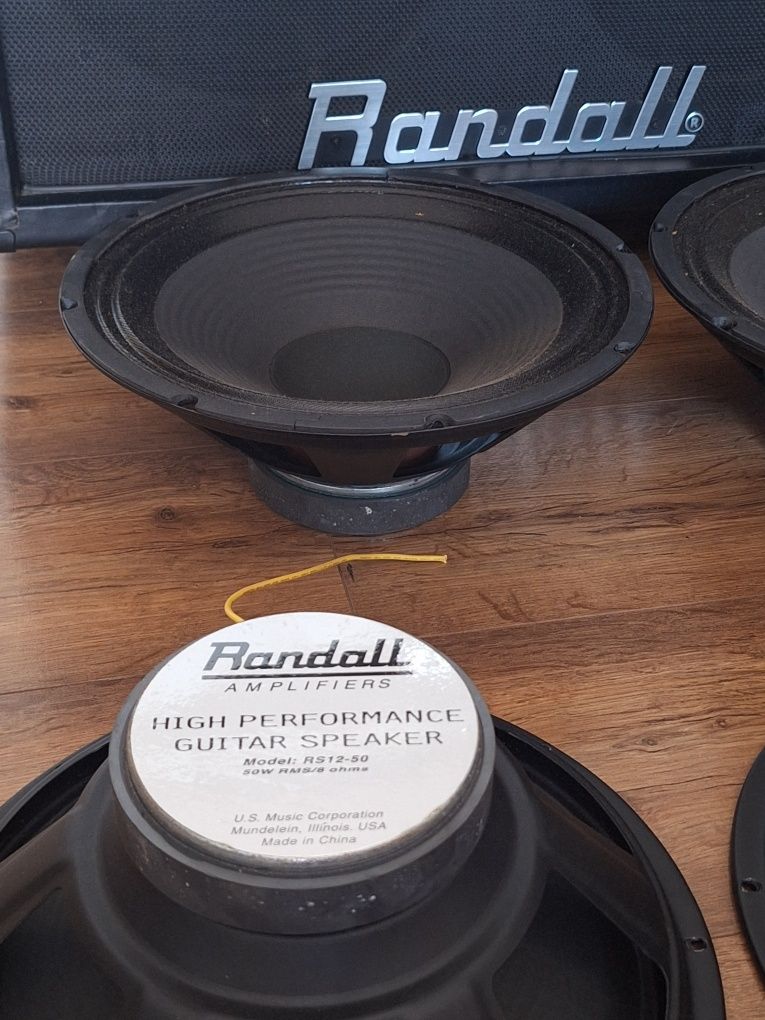 Głośniki Randall 12" – High Performance Guitar Speaker – 4 sztuki