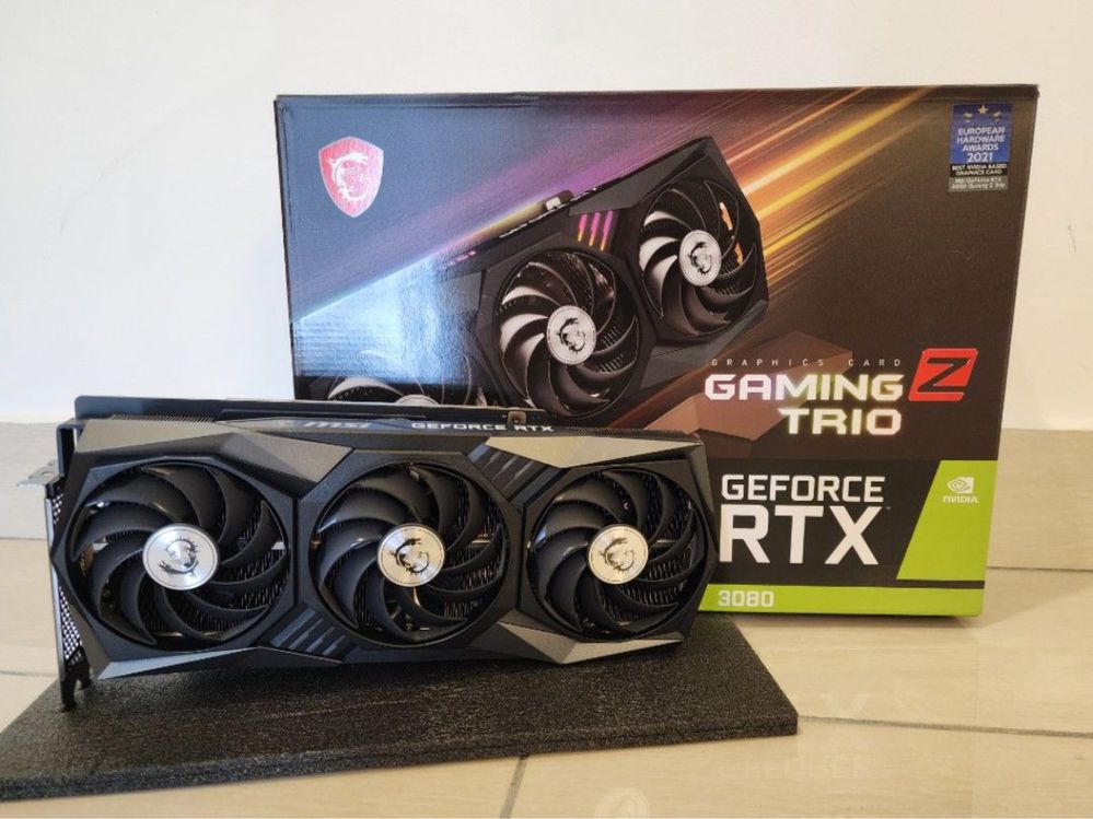 RTX 3080 msi gaming z trio 10gb LHR