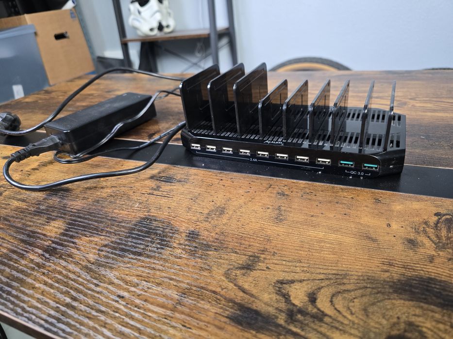 Hub de carregamento USB 10 portas