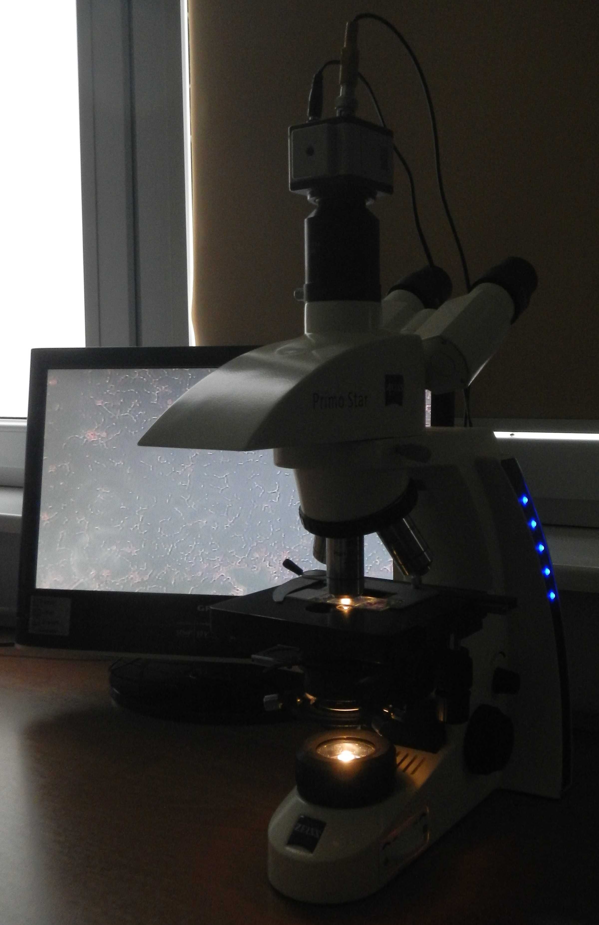 Mikroskop kontrastowo-fazowy NOWA CENA