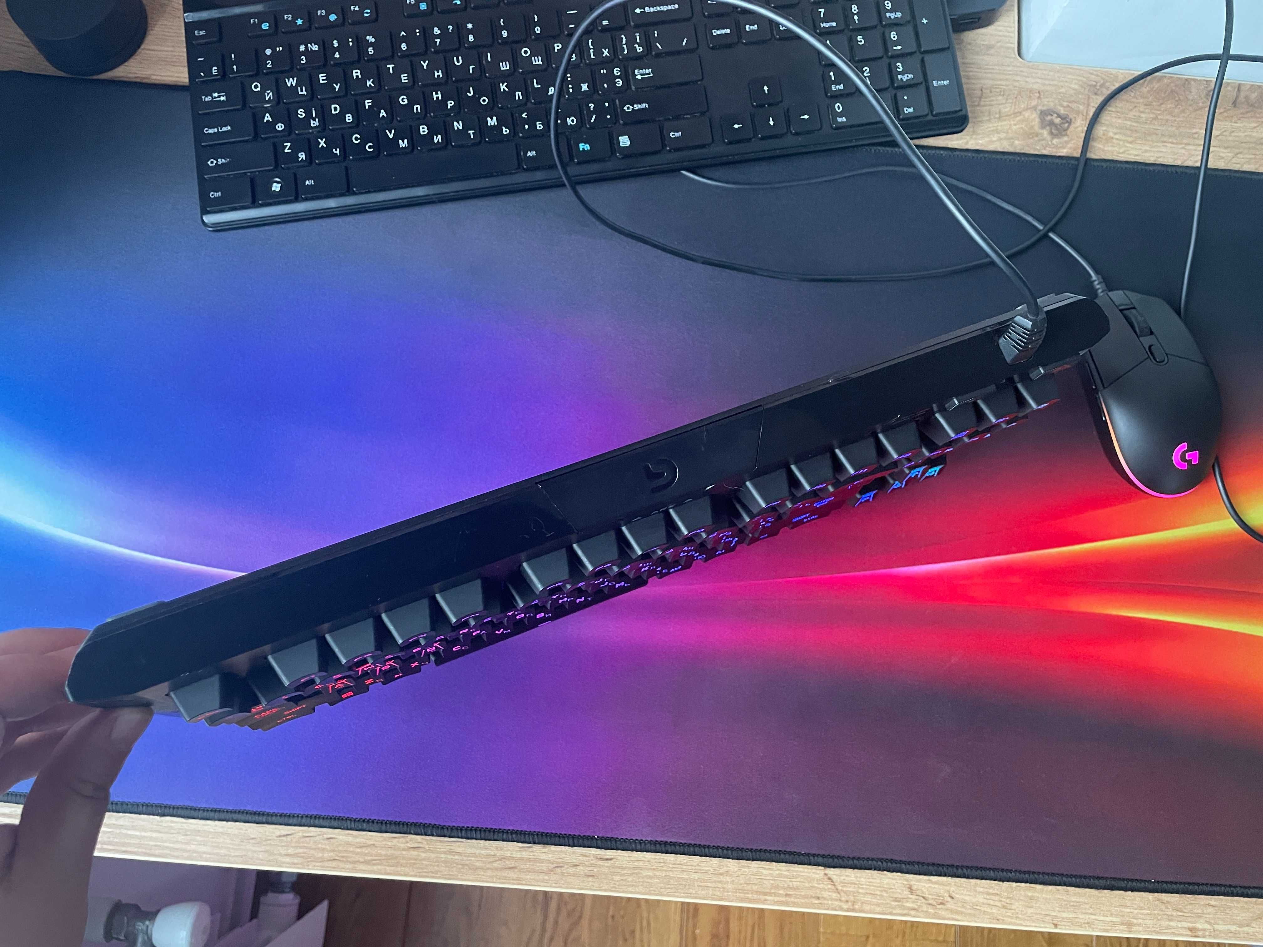 Механічна ігрова клавіатура Logitech G410 Atlas Spectrum