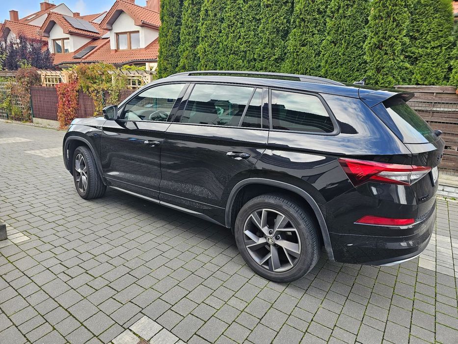 Skoda Kodiaq Skoda Kodiaq 4x4 Sportline - zadbana, serwisowana, niski przebieg