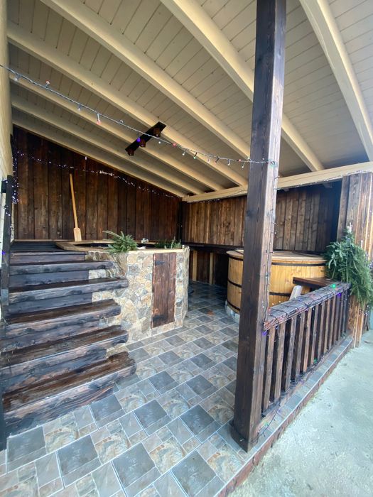 Оренда будинку з чанами «Арія»(Закарп.обл Міжгірʼя). Новий рік ЗАЙНЯТО