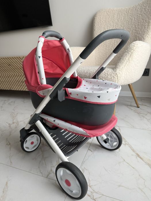 Коляска для ляльки - Smoby Quinny 3 в 1. Візок, колиска, прогулянка
