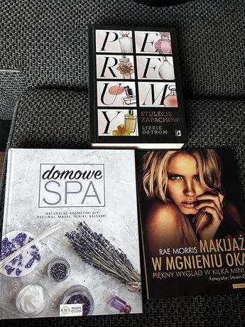 Książki makijaż kosmetologia spa perfumy