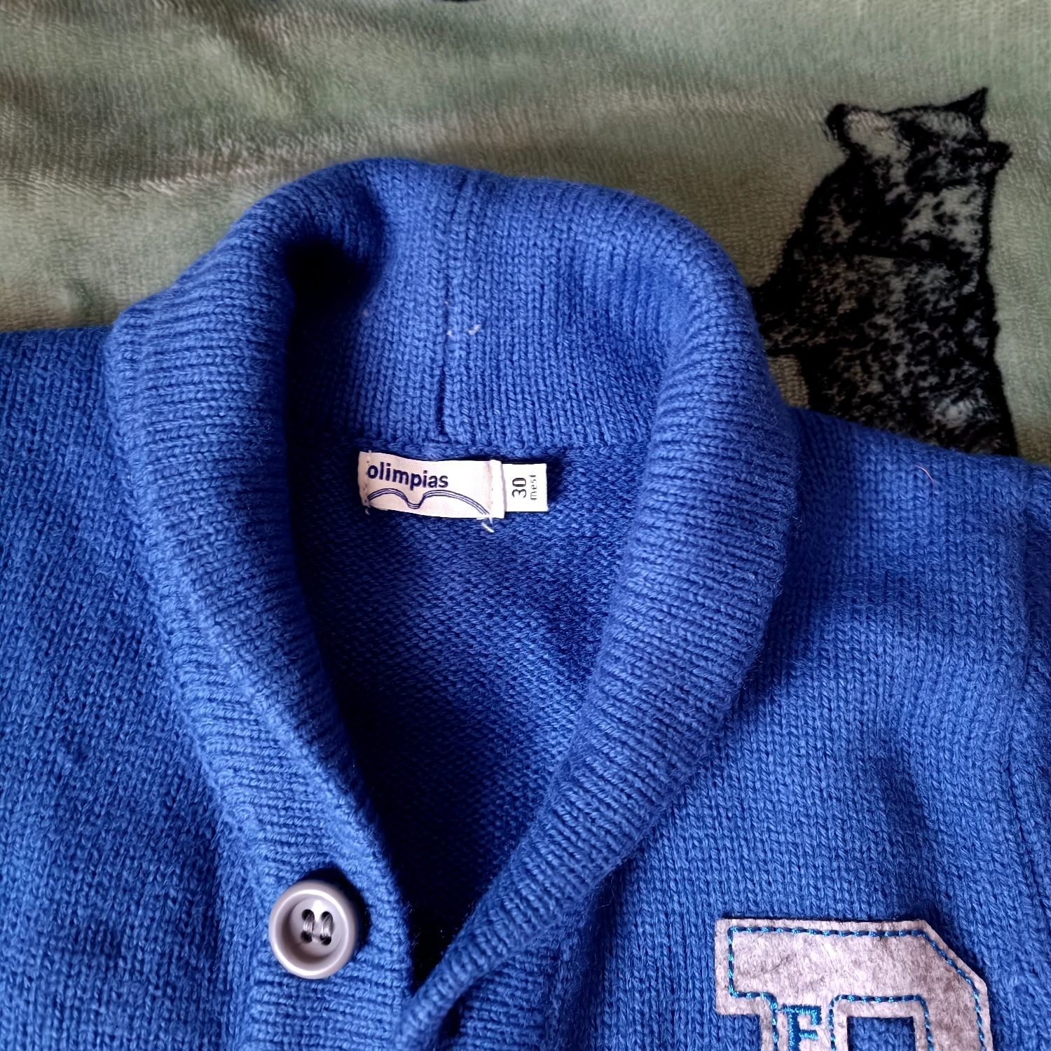Elegancki Sweterek butik, wełna, olimpias,  bluza z kapturem, 104