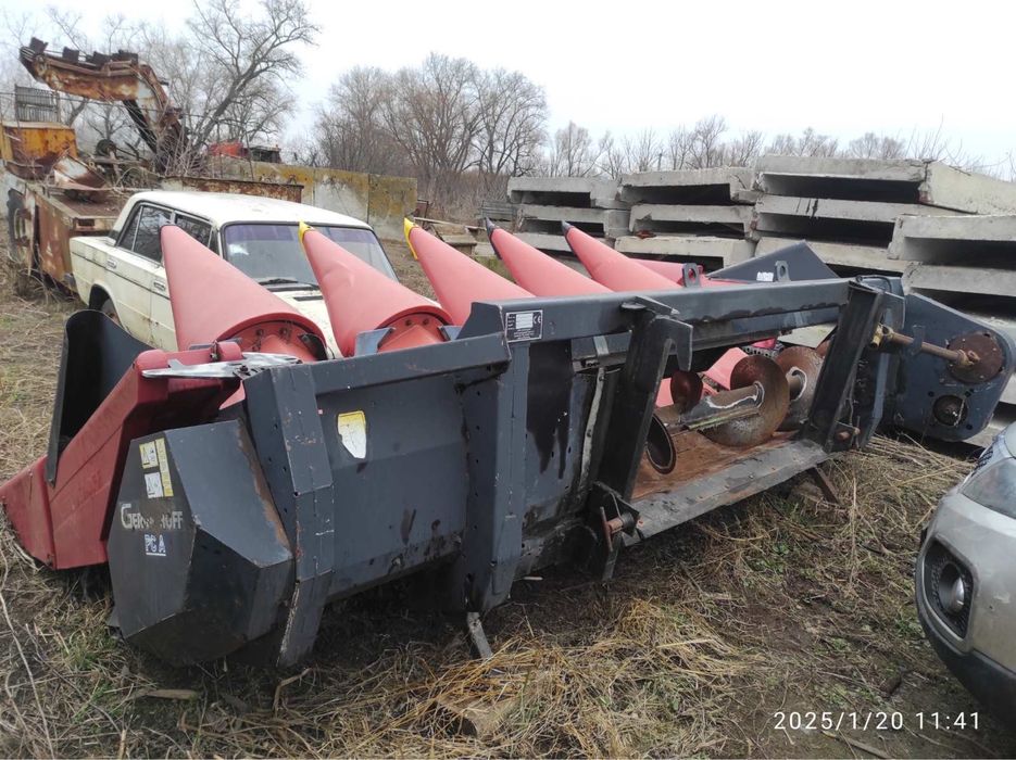 Жатка кукурузна geringoff 6 PCA