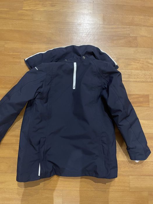 Kurtka jeździecka dla dzieci Fouganza 500 ciepła i wodoodporna