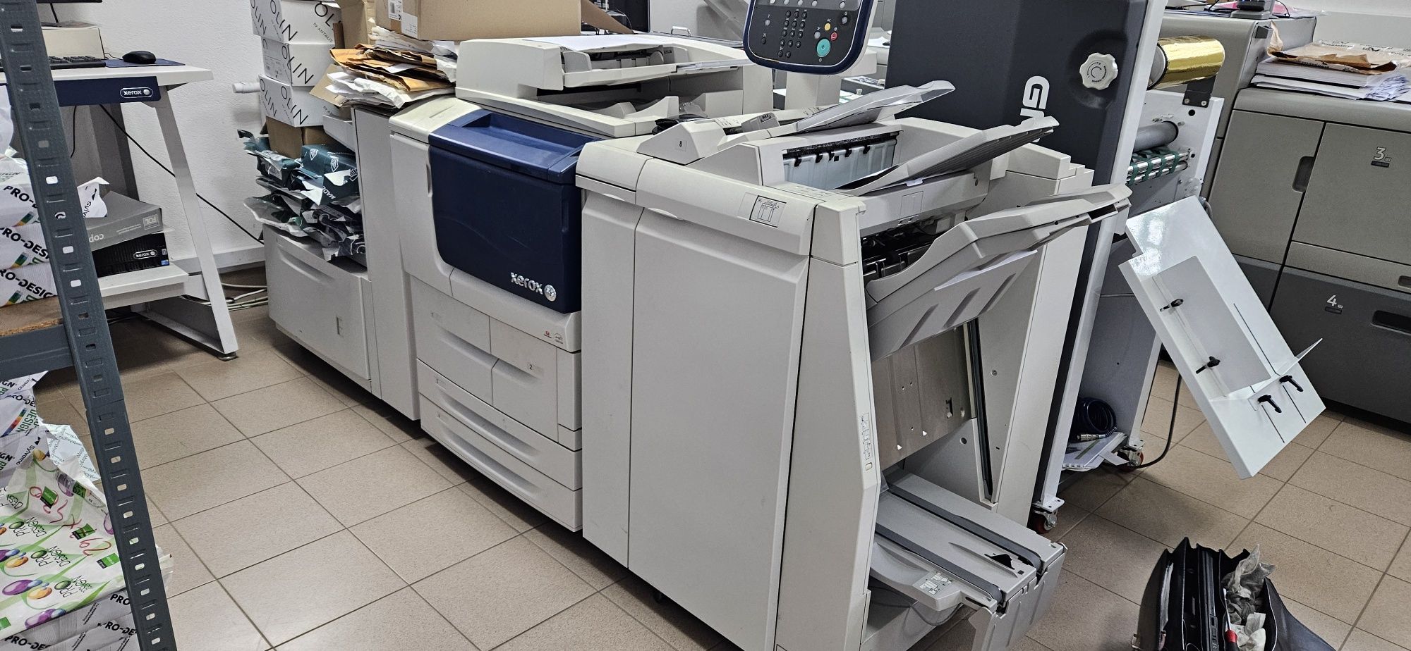 Drukarka produkcyjna ksero skaner Xerox D95 - jak nowa