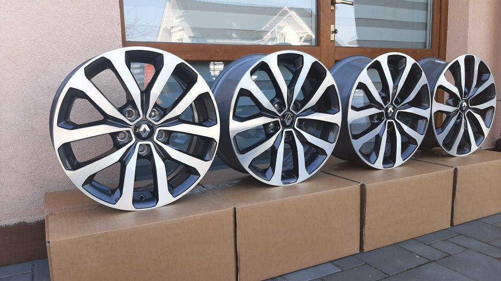 Nowe Alufelgi 5x114,3 R17 Renault Laguna Trafic Megane IV V Captur II