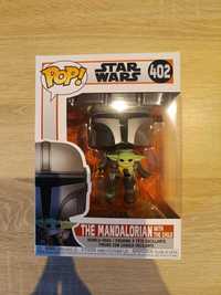 Figurka Pop Star Wars Mandalorian with child - nowa, nieodpakowana!