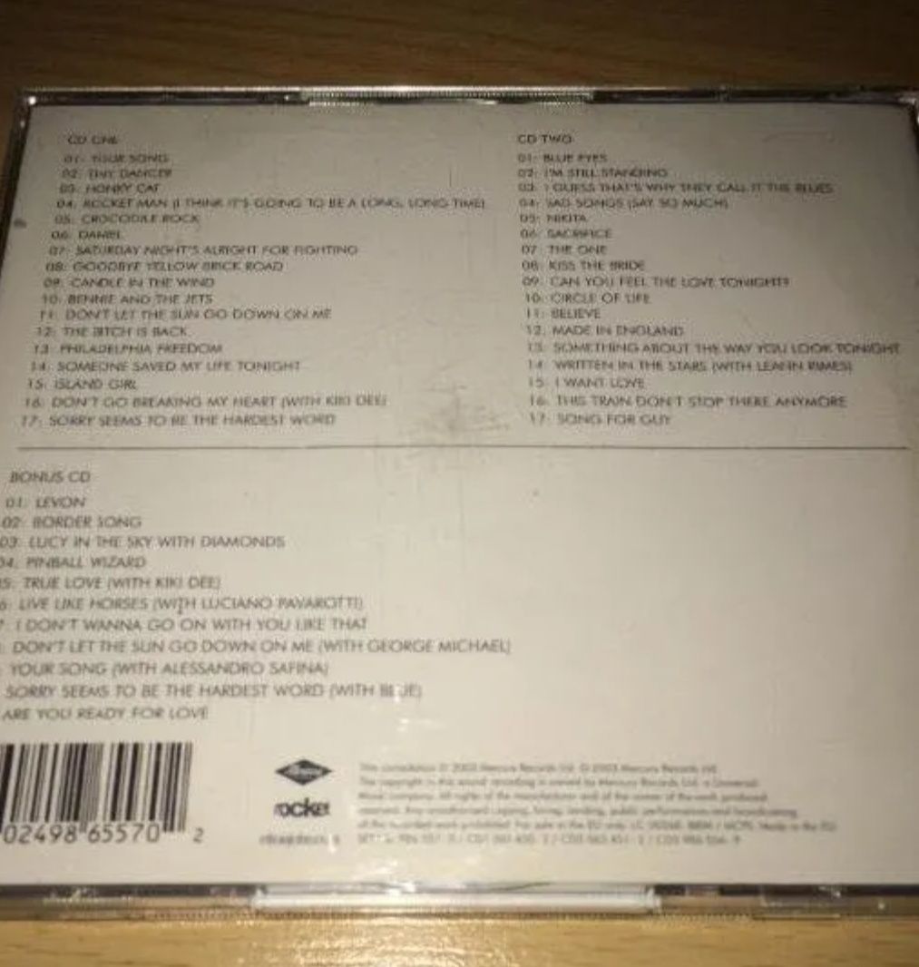 Elton John - Greatest Hits 1970/2002 3CDS