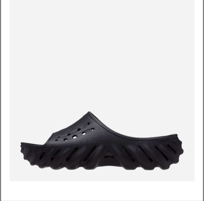 шльопанці Crocs Echo Slide чорні (208170-001) М9/W11 27 cm оригінал