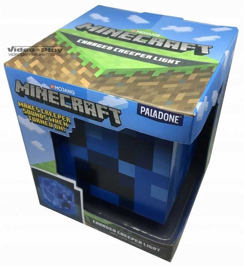 Lampka Minecraft Naładowany Creeper z Dźwiekiem * Video-Play Wejherowo