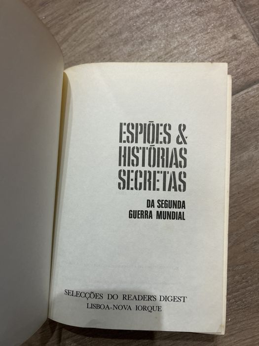 Espioes e historias secretas