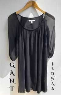 GANT jedwabna sukienka "mała czarna" r.38