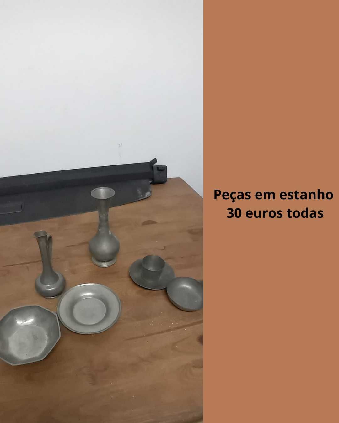 Peças de estanho