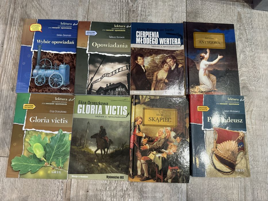 Lektury szkolne różne