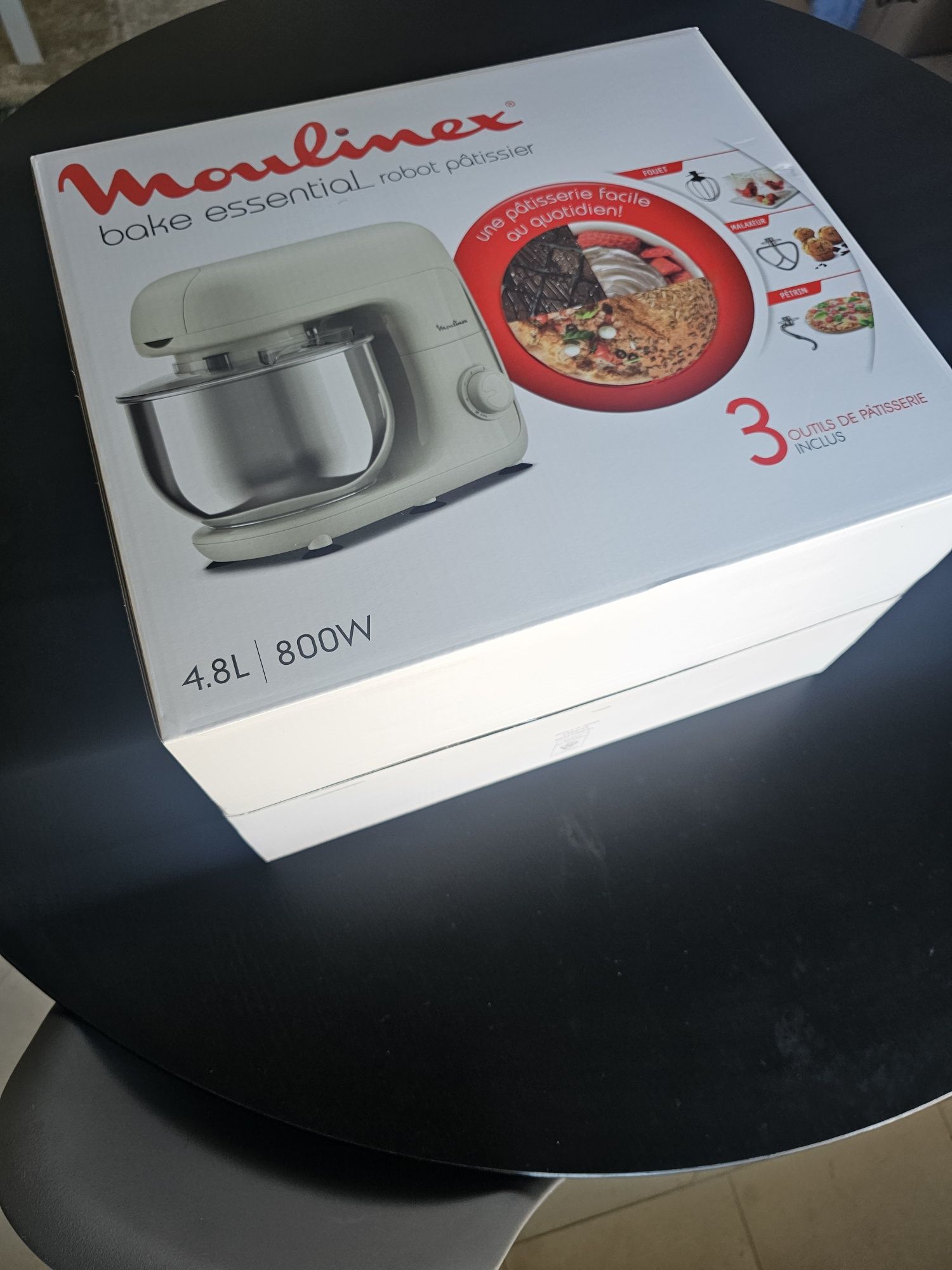 Batedeira NOVA e SELADA  - inox - Garantia 3 anos