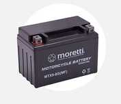 Akumulator 8Ah MTX9-BS AGM MORETTI YTX9-BS 120A