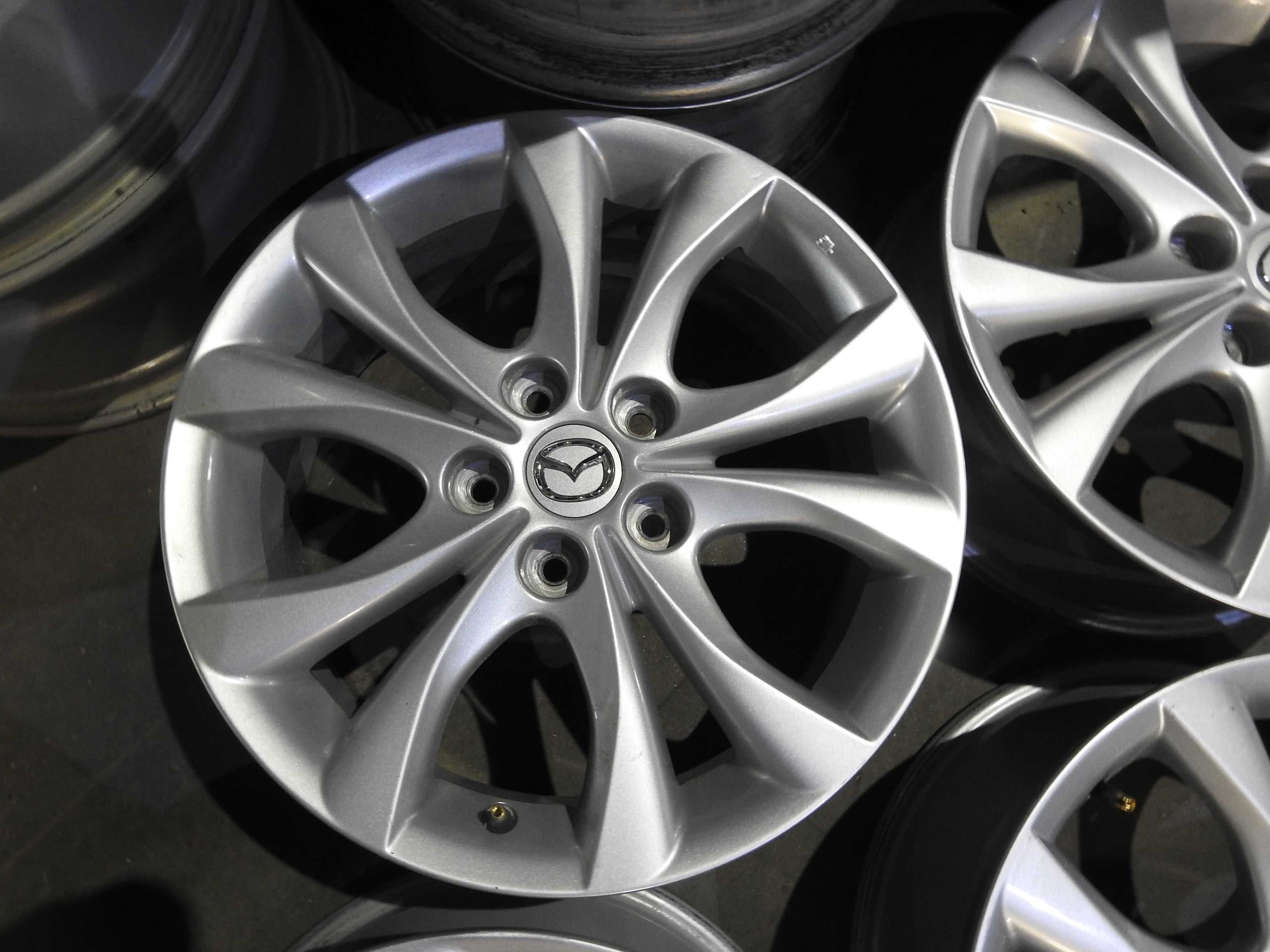 4x Alufelgi 17'' 5x114,3 7J et52,5  Mazda Oryginał Super Stan