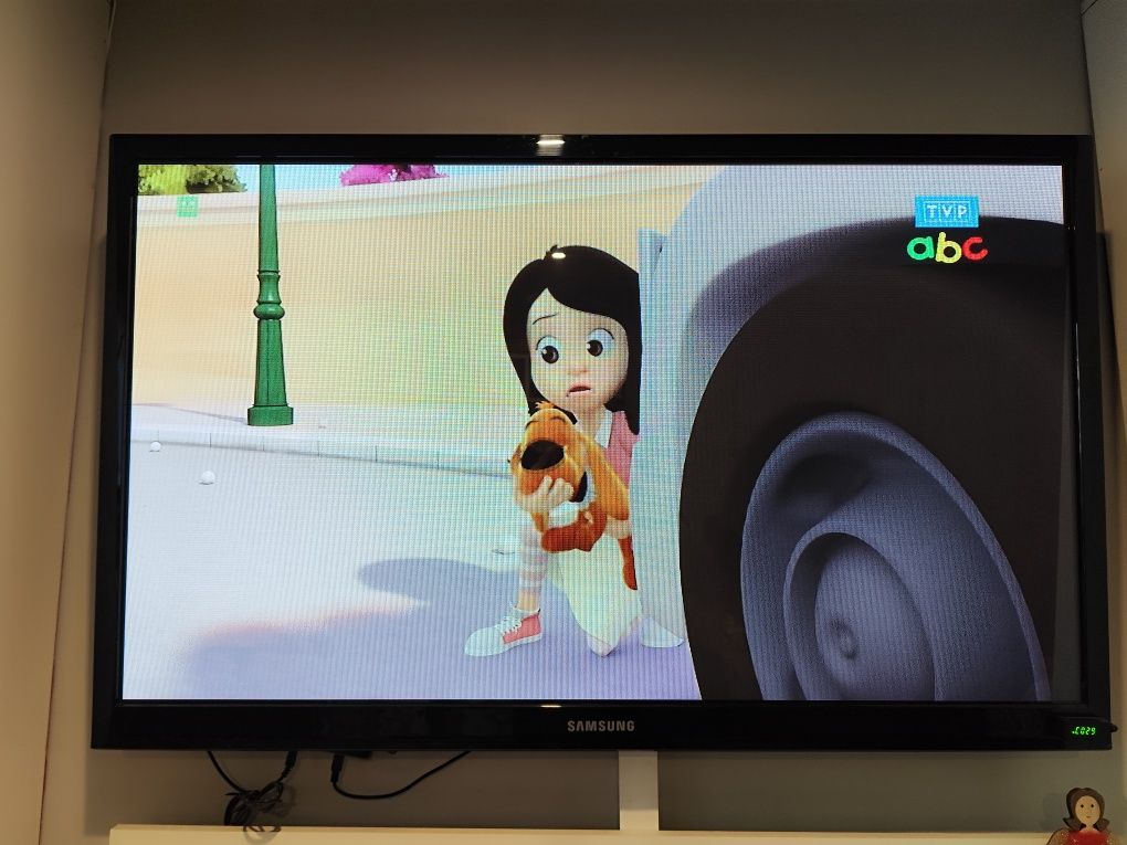 Samsung Plazma telewizor 43 cale Serwis  dekoder DVB-T 2stan bdb